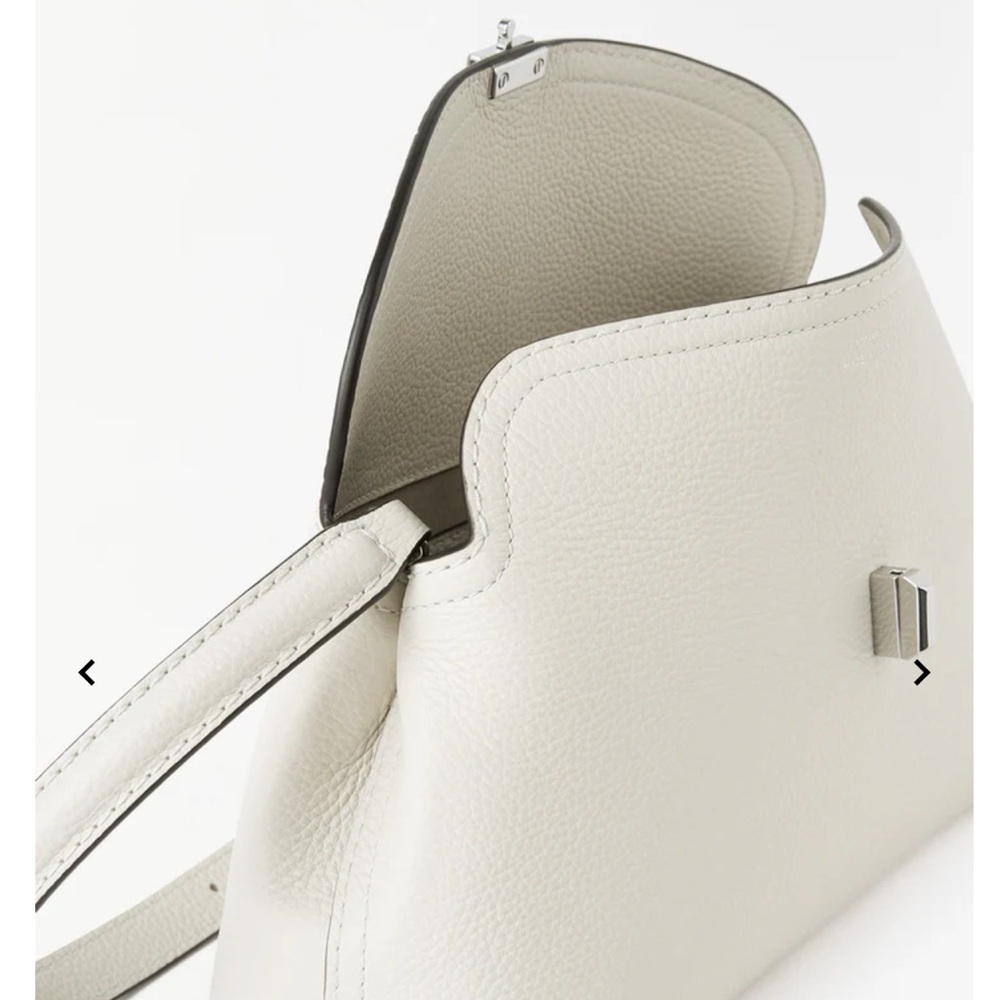TOTÊME T-Lock Crossbody Bag — Milk - Picture 2 of 8
